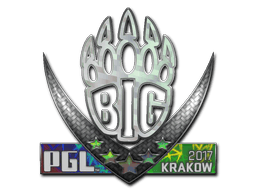 Sticker | BIG (Holo) | Krakow 2017