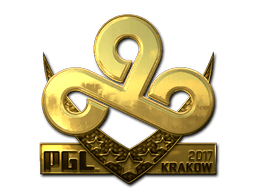 Sticker | Cloud9 (Gold) | Krakow 2017