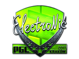 Sticker | electronic (Foil) | Krakow 2017