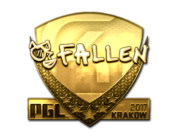 Sticker | FalleN (Gold) | Krakow 2017