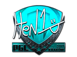 Sticker | HEN1 (Foil) | Krakow 2017