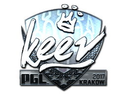 Sticker | keev (Foil) | Krakow 2017