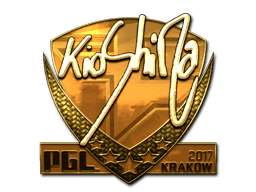 Sticker | kioShiMa (Gold) | Krakow 2017