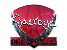 Sticker | Kjaerbye (Foil) | Krakow 2017
