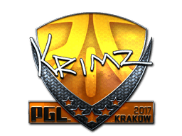 Sticker | KRIMZ (Foil) | Krakow 2017