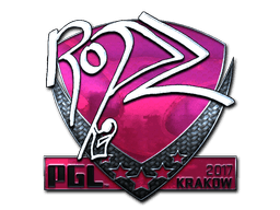 Sticker | ropz (Foil) | Krakow 2017