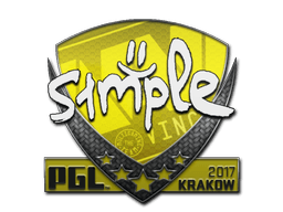 Sticker | s1mple | Krakow 2017