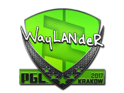Sticker | wayLander | Krakow 2017