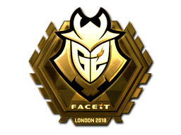 Sticker | G2 Esports (Gold) | London 2018