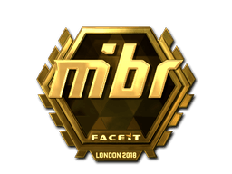 Sticker | MIBR (Gold) | London 2018