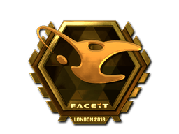 Sticker | mousesports (Gold) | London 2018