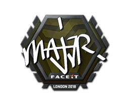 Sticker | MAJ3R | London 2018