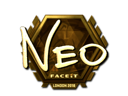Sticker | NEO (Gold) | London 2018