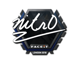 Sticker | nitr0 | London 2018