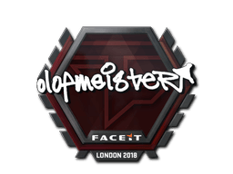 Sticker | olofmeister | London 2018