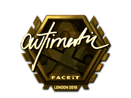 Sticker | autimatic (Gold) | London 2018
