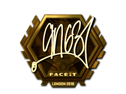 Sticker | ANGE1 (Gold) | London 2018