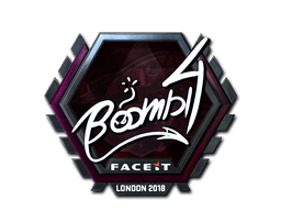 Sticker | Boombl4 (Foil) | London 2018