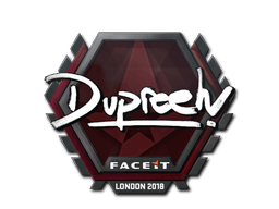 Sticker | dupreeh | London 2018