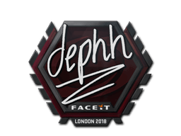 Sticker | dephh | London 2018