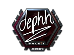 Sticker | dephh (Foil) | London 2018