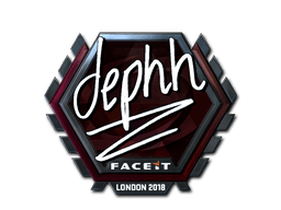 Sticker | dephh (Foil) | London 2018