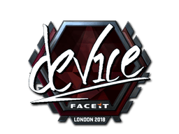 Sticker | device (Foil) | London 2018