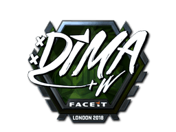 Sticker | Dima (Foil) | London 2018
