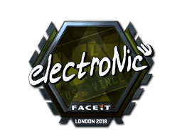 Sticker | electronic (Foil) | London 2018