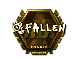 Sticker | FalleN (Gold) | London 2018