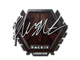 Sticker | flusha | London 2018
