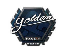 Sticker | Golden | London 2018
