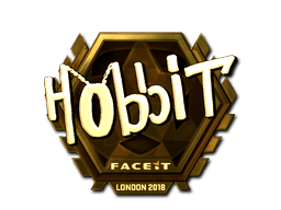 Sticker | Hobbit (Gold) | London 2018