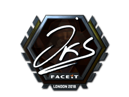 Sticker | jks (Foil) | London 2018