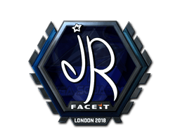Sticker | jR (Foil) | London 2018