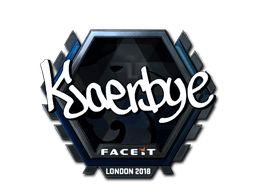 Sticker | Kjaerbye (Foil) | London 2018