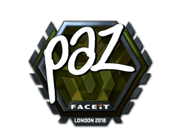 Sticker | paz (Foil) | London 2018