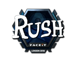 Sticker | RUSH (Foil) | London 2018