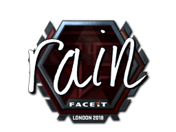 Sticker | rain (Foil) | London 2018