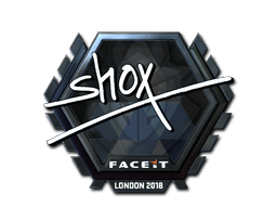 Sticker | shox (Foil) | London 2018