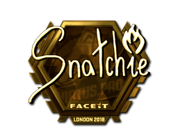Sticker | snatchie (Gold) | London 2018