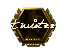 Sticker | Twistzz (Gold) | London 2018