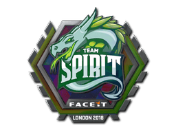 Sticker | Team Spirit (Holo) | London 2018