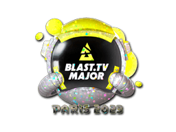 Sticker | BLAST.tv (Glitter) | Paris 2023