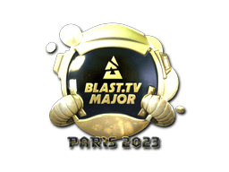 Sticker | BLAST.tv (Gold) | Paris 2023
