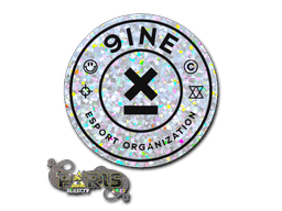 Sticker | 9INE (Glitter) | Paris 2023
