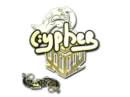 Sticker | Cypher (Gold) | Paris 2023