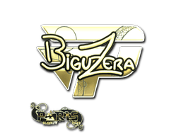 Sticker | biguzera (Gold) | Paris 2023