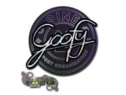 Sticker | Goofy (Glitter) | Paris 2023