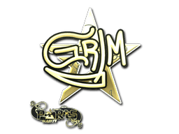 Sticker | Grim (Gold) | Paris 2023